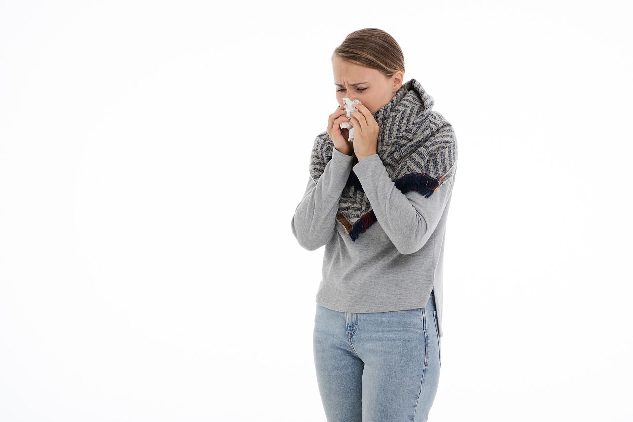 Typowe objawy alergii