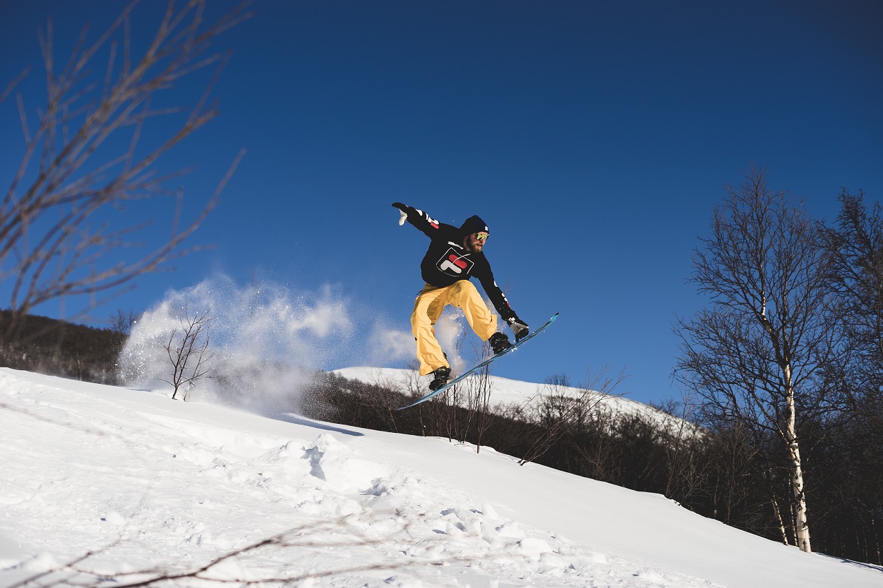 Strój dla początkującego snowboardzisty