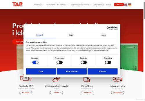 TAP TELION AIR PAC SPÓŁKA Z OGRANICZONĄ ODPOWIEDZIALNOŚCIĄ